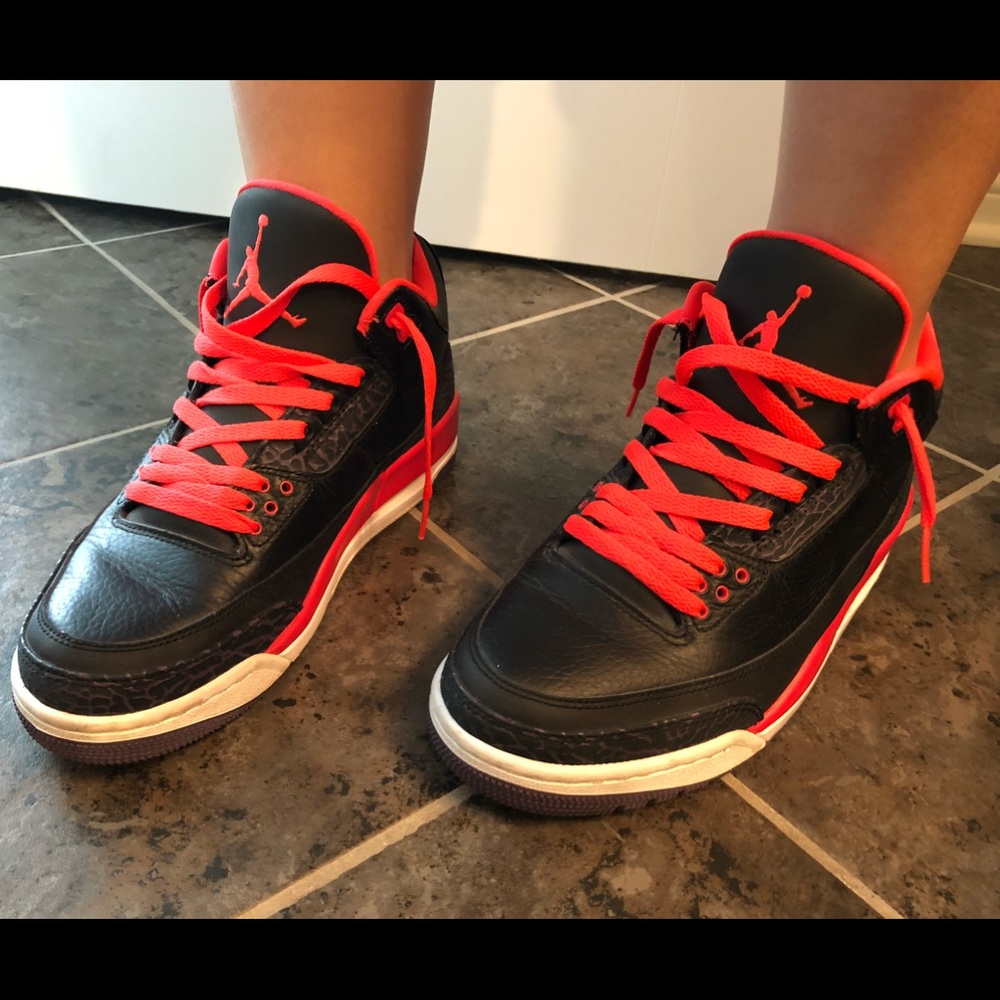 Jordan 3 Retro Crimson (NO BOX)